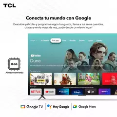 SMART TV TCL 55" QLED 4K 55C655 GOOGLE TV