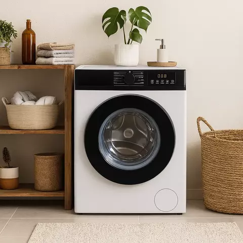 LAVARROPA KANJI HOME 8 KILOS INVERTER SLIM WHITE KJH-WMCFWT8K - comprar online