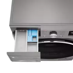 Lavarropas LG 10kg Inverter 1400RPM Color Plateado - tienda online