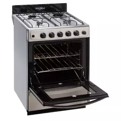 COCINA WHIRPOOL MULTIGAS ENCENDIDO ELECTRICO 56CM LUZ INTERIOR TIMER WFX57DW - CUMBRE MEGACOMPU