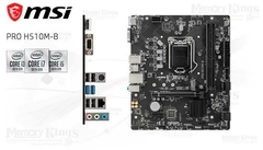 Motherboard MSI H510M-B s1200 10TH - CUMBRE MEGACOMPU