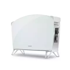 Calefactor Eléctrico Vitroconvector Doble Vidrio Peabody 1500w Color Blanco