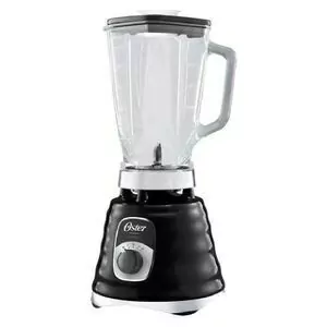 Licuadora Oster Classic 1.25l Negra Con Jarra De Vidrio 700w