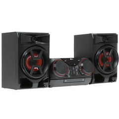Minicomponente LG XBOOM CK43 negro con bluetooth 300W de potencia - en internet