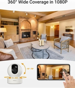 CAMARA DE SEGURIDAD WIFI IP IMOU INDOOR IPC-DK2 2MP 1080P IPC-DK2-2H1W