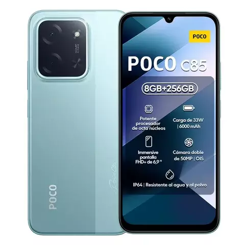 Xiaomi Poco C85 8gb Ram 256gb Rom Dual Sim Green