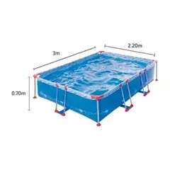 Pileta Rectangular Sol de Verano 4600L s-300 3x2,20 m - comprar online