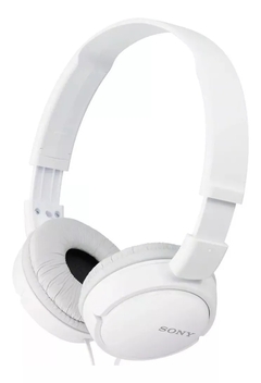 AURICULARES SONY MDR-ZX110AP PLEGABLES SUPER BASS 3.5MM BLANCO