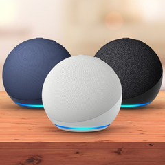 Imagen de Alexa Amazon Echo Dot 5th Gen con asistente virtual Alexa Black