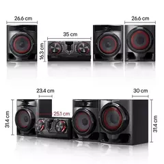 MINICOMPONENTE LG XBOOM CJ45 720W MULTI BT / WIRELESS PARTY LINK