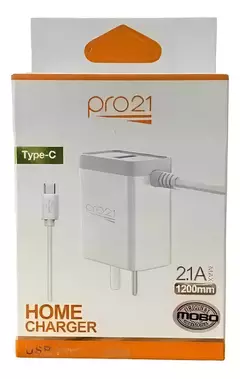 Cargador Celular Pro21 Con Usb Tipo C Usb-c - comprar online