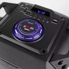 Bafle Potenciado 2 X 6.5 Woofer Crown Mustang Djs1000bt - tienda online