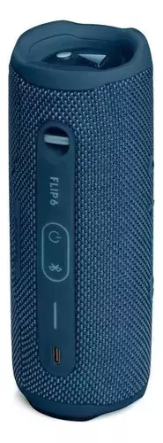 PARLANTE PORTÁTIL JBL FLIP 6 BLUETOOTH SUMERGIBLE AZUL - comprar online