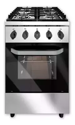 COCINA INDUSTRIAL SAHO KUMA 55CM 4 HORNALLAS DOBLE VIDRIO VISOR