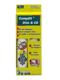 KIT DE LIMPIEZA PARA COMPACT DISK DE AUDIO Y CD DELTA