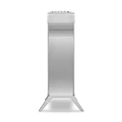 Calefactor Eléctrico Vitroconvector Doble Vidrio Peabody 1500w Color Blanco - CUMBRE MEGACOMPU