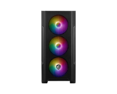 GABINETE MSI MAG FORGE M100A ACRILICO M-ATX 4 FAN RGB VIDRIO TEMPLADO - comprar online