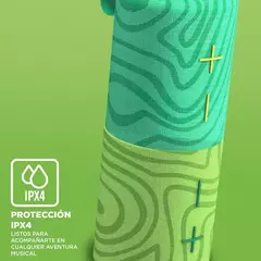 Parlante Portátil 2 En 1 Stromberg Mega Twin Ipx4 Bluetooth - CUMBRE MEGACOMPU