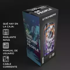 PARLANTE PORTATIL STROMBERG NOVA 100W RMS 2x10" BT 6 Horas RGB FM