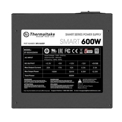 Fuente Thermaltake Smart White 600W 80 Plus - tienda online