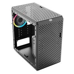GABINETE COOLER MASTER MASTERBOX Q300L RAINBOW BLACK FILTROS MAGNETICOS en internet