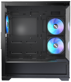 Imagen de GABINETE RAIDMAX INFINITA i801 FISHTANK ARGB TG BLACK