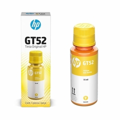 BOTELLA DE TINTA ORIGINAL AMARILLO HP GT52 - comprar online