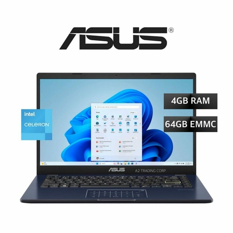 Notebook Asus Intel Celeron N4500 E410ka 4gb 64gb Emmc W11