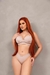 Lingerie Flora fio - Bege