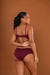 Lingerie Flora - Calc. Grande Vinho - comprar online