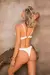 Biquini Medine Franzido - Off White - loja online