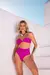 Biquini Tomara que caia Hot Pants - Renda Fuscia - comprar online