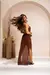 Vestido Tule Dotella- Marrom - loja online