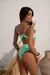 Biquini com Bojo Quadrado Hot Pants - Tiffany - Atacado Store Guette