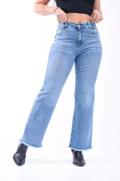 ART. HANA | WIDE LEG DESFLECADO ELASTIZADO - comprar online