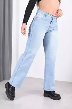 ART. CLARI| WIDE LEG CELESTE LOCALIZADO - comprar online