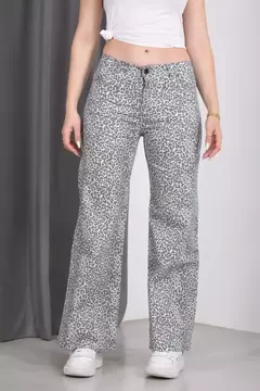ART. JULIET | WIDE LEG ANIMAL PRINT WHITE - Nichi Indumentaria