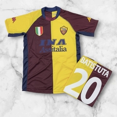 Camiseta fútbol Retro Roma - comprar online