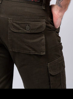 Lautaro Bermuda CARGO de Gabardina Cod 3602 - Nichi Indumentaria