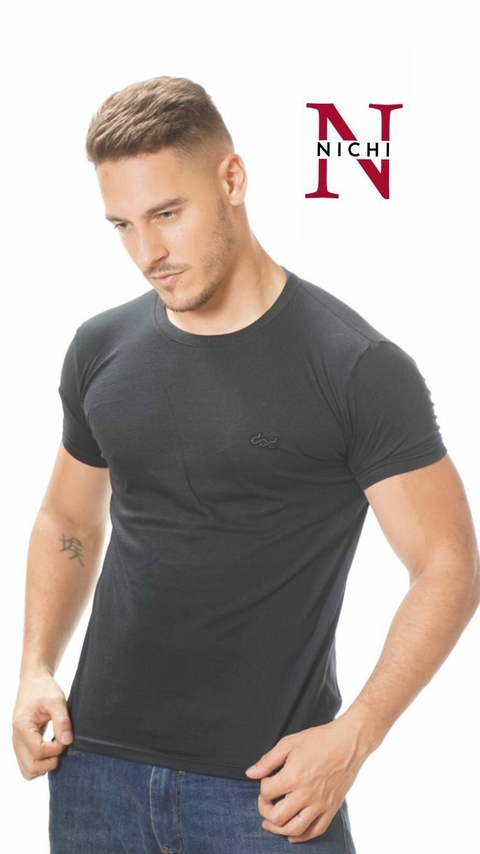 art 636- Remera cuello redondo mayorista