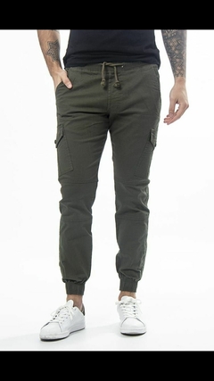 H Pantalones jogger de gabardina elastizada PREMIUM - MINORISTA - comprar online