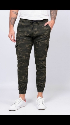 H Pantalones jogger de gabardina elastizada PREMIUM - MINORISTA - comprar online