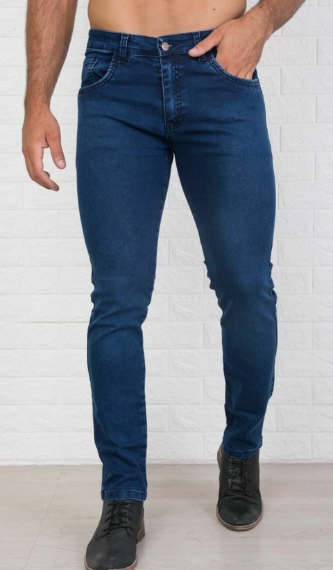 H Jean semi chupin AZUL CLASICO NICO