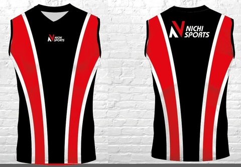 REMERA SIN MANGA 2 NICHISPORTS PERSONALIZADA