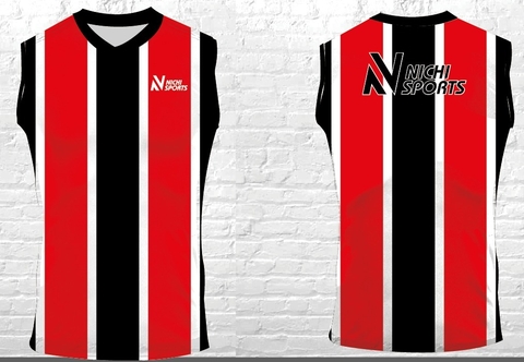 REMERA SIN MANGA 3 NICHISPORTS PERSONALIZADA