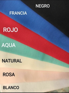 Remera básica de algodón y lycra. - MINORISTA - tienda online