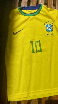 Camiseta BRASIL infantil -HOTSALE - Nichi Indumentaria