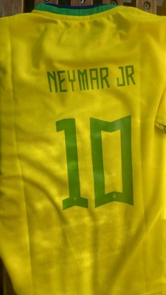 Camiseta BRASIL infantil -HOTSALE - tienda online