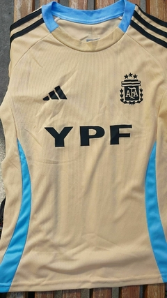 Remera AFA dorada infantil -HOTSALE
