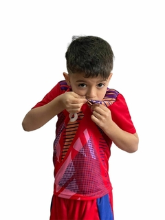 CAMISETA INFANTIL DIBU ROJA OFF%